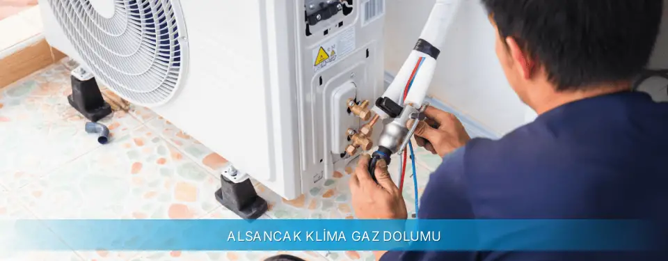 Alsancak İlçemi Gree Klima Gaz Dolumu
